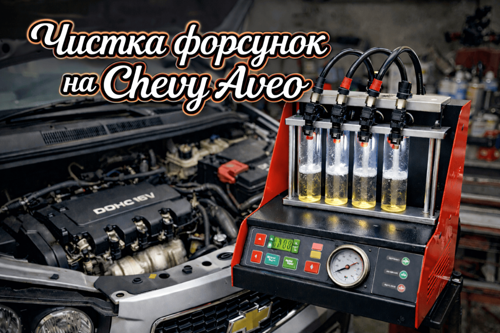 Чистка форсунок на Chevy Aveo